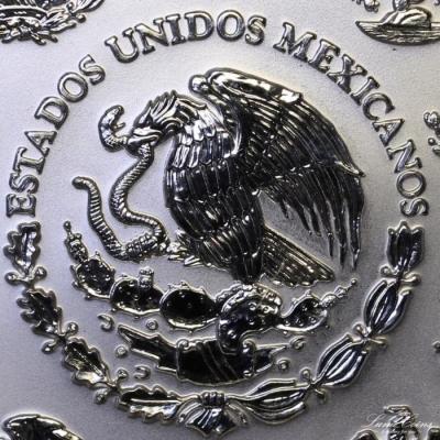 メキシコ　2015年銘　100ペソ　1kg超ド級大型純銀貨　　神秘の力　アステカカレンダー　インテリアに最適