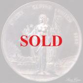 スイス　1851年銘　ソーコールドターラー　人気銀メダル　ジュネーブ　射撃祭シリーズ