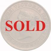 旧イギリス領セイロン　1870　ヴィクトリア　1セント銅貨 UNC