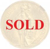 ドイツ　1872　ハンブルク　ダカット金貨　MS64　NGC