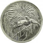 ドイツ領ニューギニア　1894年Aベルリン　1マルク　銀貨　極楽鳥コレクションPCGS　UNC未使用レア