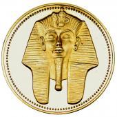 エジプト　1986年銘　100ポンド金貨　プルーフ　ツタンカーメン　限定発行7500枚　FDC完全未使用