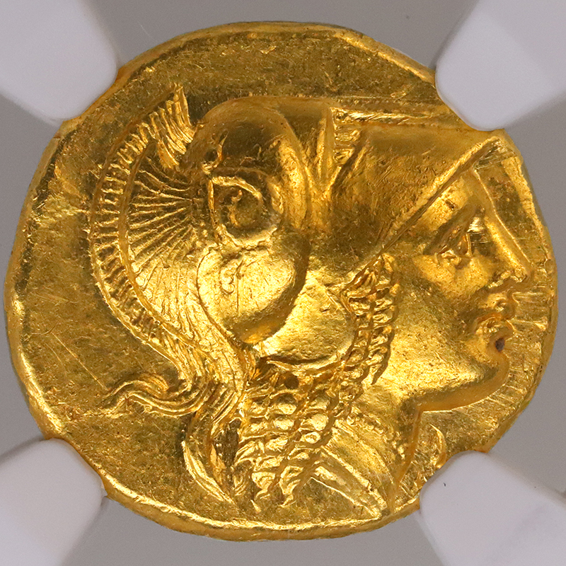 古代マケドニア王国 アレキサンダー3世 スターテル(ステーター)金貨