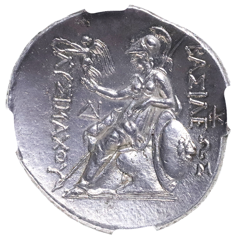 古代トラキア王国 BC305-281 アレキサンダー3世 リュシマコス テトラ 
