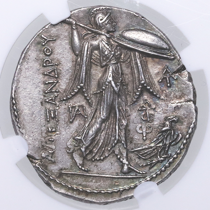 ストライプ デザイン/Striipe design プトレマイオス朝 古代銀貨