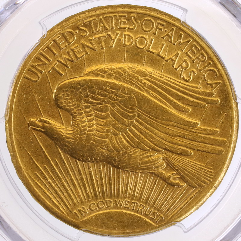 アメリカ 1909年S 20ドル金貨 モットーMotto セントゴーデンズ PCGS