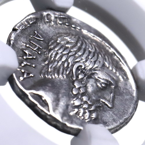 古代ローマ帝国 BC54年 デナリウス銀貨 AHALA BRUTUS アハラ