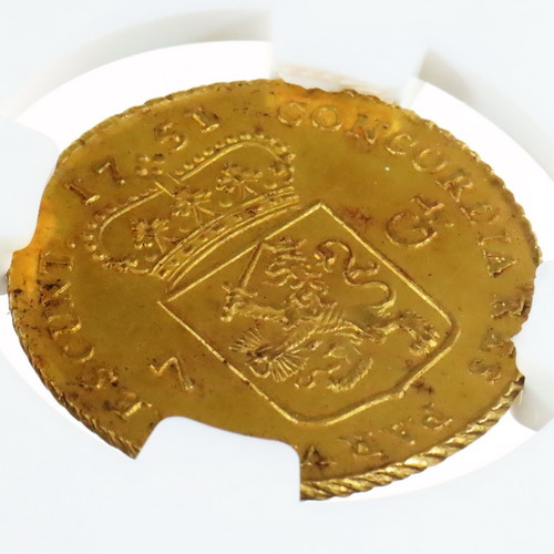 オランダ(ネーデルラント) ユトレヒト 1751年 7グルデン 金貨 ホースライダー NGC MS63 最高鑑定レア【アンティークコイン・金貨・銀貨の販売・買取  ルナコイン】