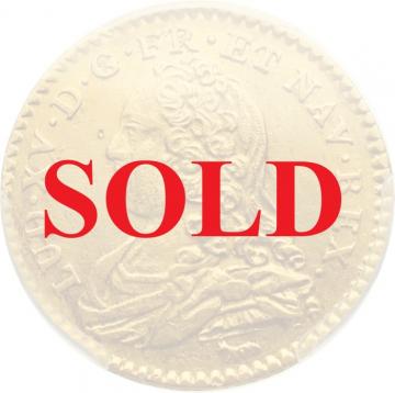 フランス　1726年　1/2ルイドール　金貨　ルイ15世