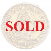 スペイン　1741年JF　エスクード　金貨　フェリペ5世　PCGS　XF45　極美品