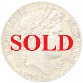 フランス　1851A　セレス女神　Ceres　20フラン　金貨　パリミント　美品