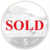 ナミビア(旧ドイツ領南西アフリカ)　1987年BP　ライターデンクマール75周年記念　純銀メダル5オンス　　プルーフ　FDC完全未使用