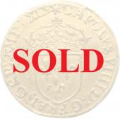 中世フランス 1569年A  エキュ 金貨　シャルル9世　パリミント　PCGS　UNC鑑定