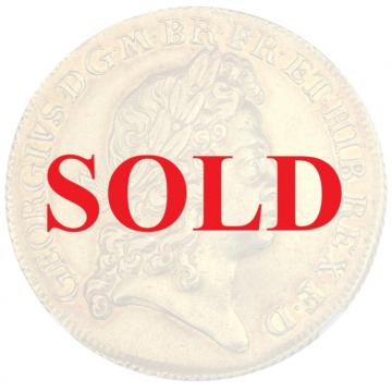 イギリス　ジョージ1世 1726年　2ギニー 金貨 NGC AU55