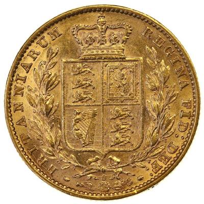 イギリス領オーストラリア　1879年銘　ソブリン金貨　シドニーミント　ビクトリアヴィクトリアヤングヘッド