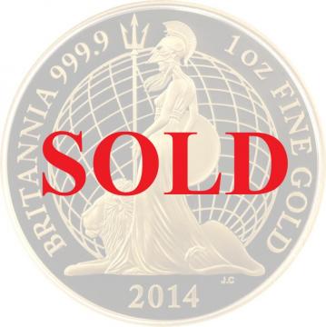 イギリス GREAT BRITAIN ブリタニア 2014年 100ポンド 1オンスoz等　『見返り美人』エリザベス2世プルーフ純金貨6枚セット　限定250setシリーズ最人気 保証書特製化粧箱FDC